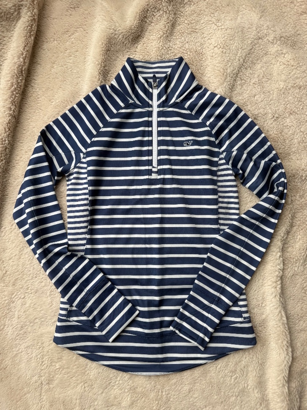 Vineyard Vines Quarter Zip Performance Top Size XXS